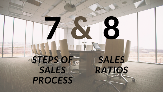 CSense- 7 sales steps and 8 sales ratios