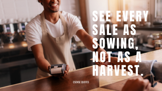 CSense - Sales is sowing