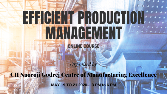 CSense - CII Efficient Production Management