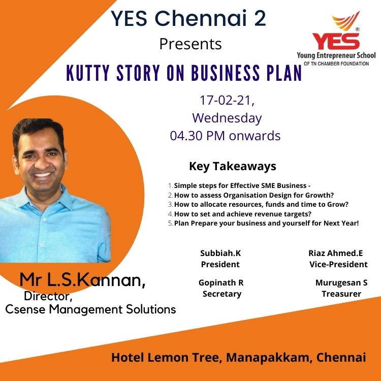 CSense Seminar on Business Plan